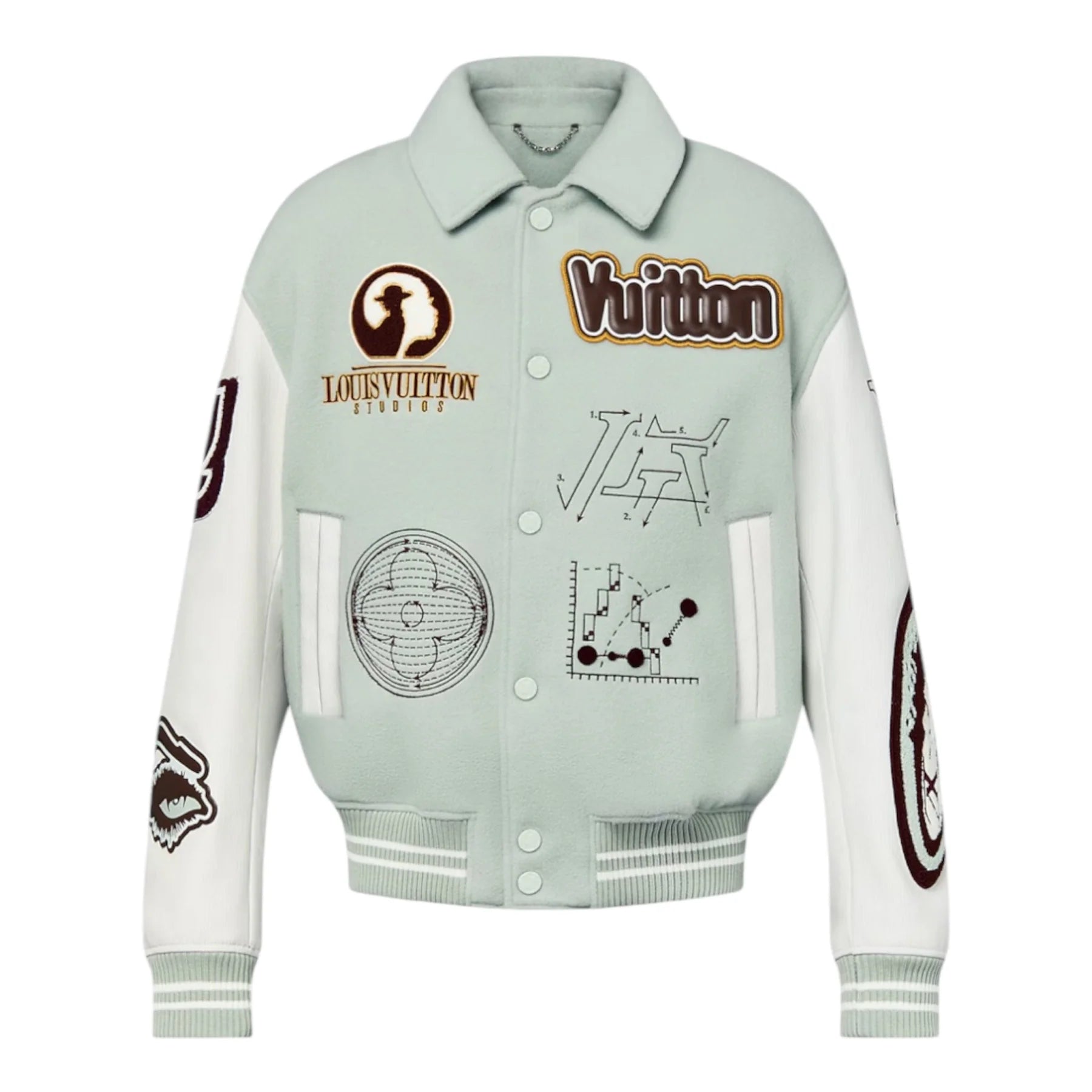 Louis Vuitton College Jacket Mint Green