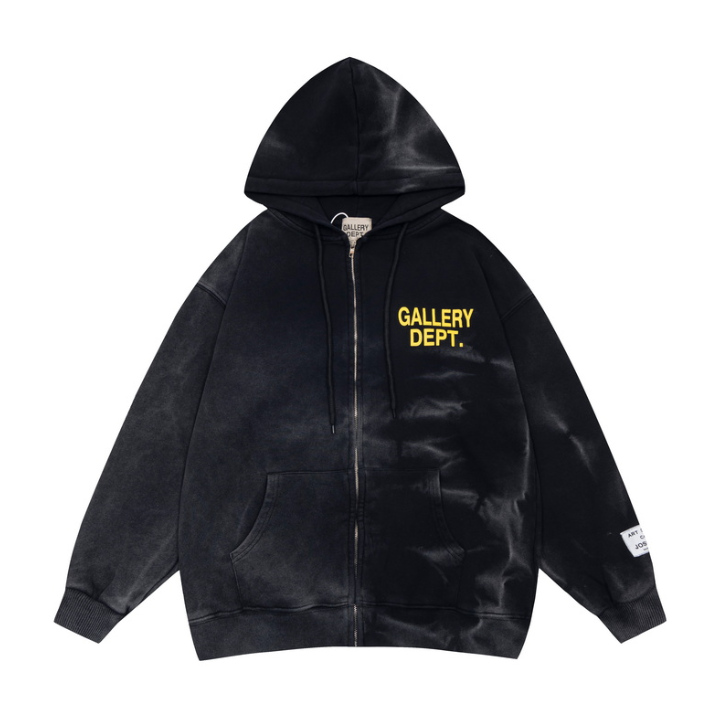 Gallery Dept. Vintage Tie-Dye Full Zip Hoodie