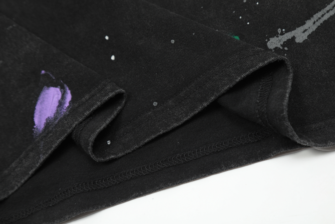 Gallery Dept. Black Painted T-Shirt