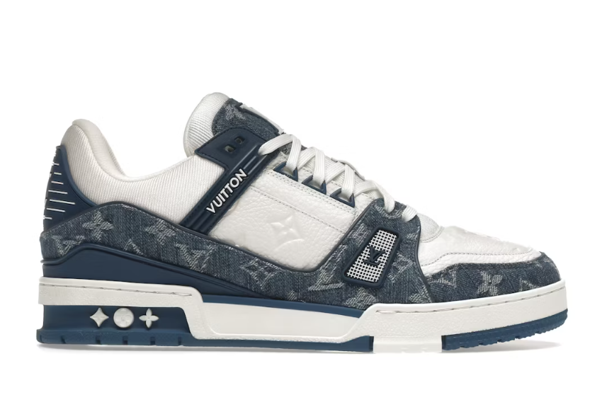 Louis Vuitton Trainer ‘Monogram Denim White Blue’