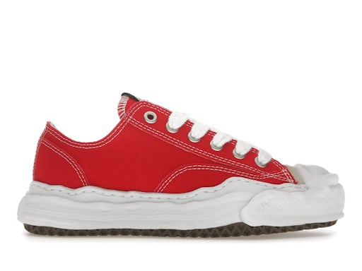 Maison Mihara Yasuhiro Hank OG Sole Canvas Low “Red”